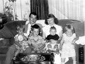 1954_Thelma, Harmon,  Lucky, Diane, Lendsay and Terria