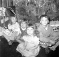 1956-12_Diane, Lendsay, Terria and Lucky