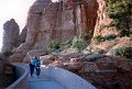 1985-08_Sedona AZ-02-Diane, Terria and Alex